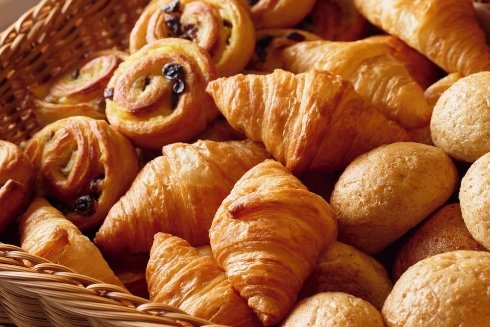 뷔페 아침 식사