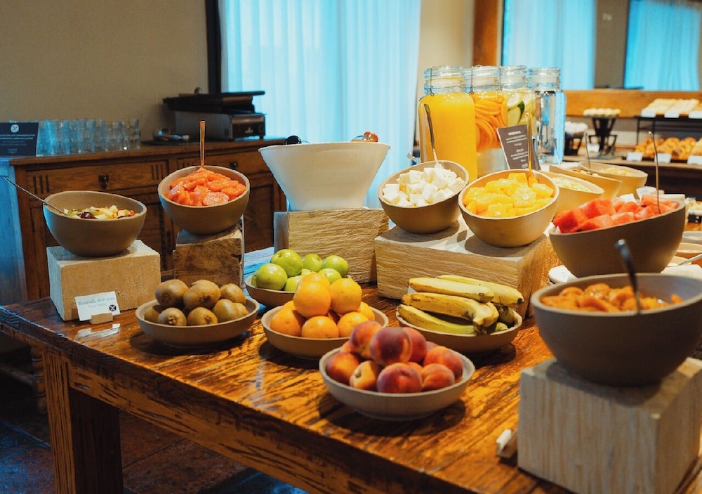 뷔페 아침 식사