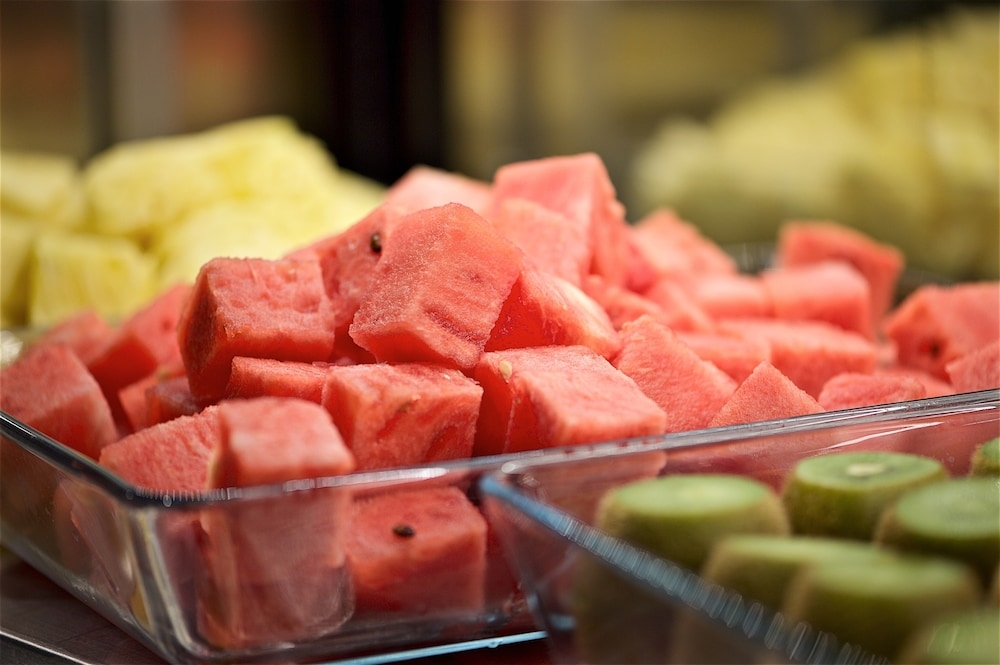 뷔페 아침 식사