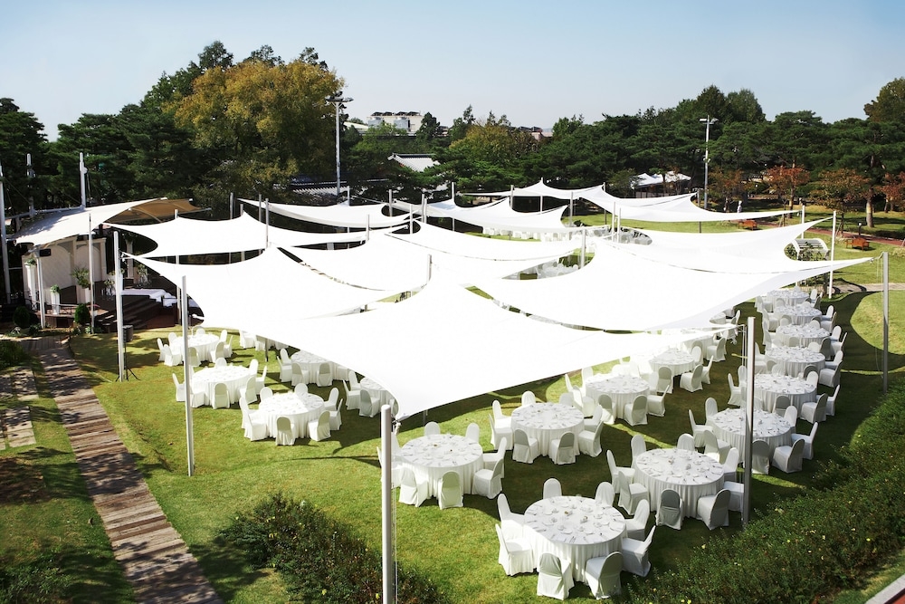 야외 결혼식 공간