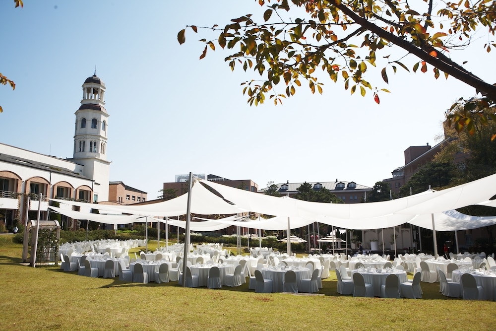 야외 결혼식 공간