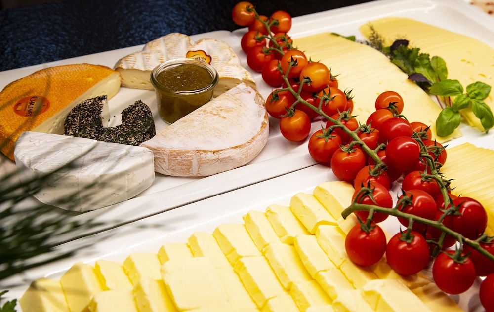 뷔페 아침 식사