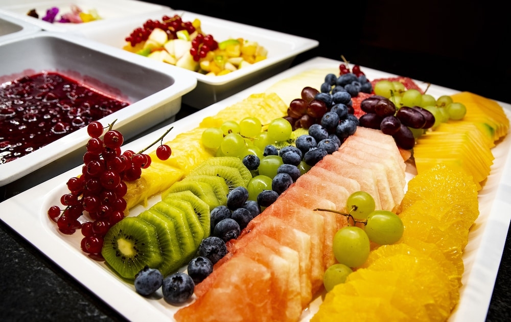 뷔페 아침 식사