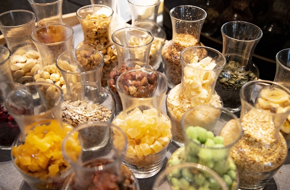 뷔페 아침 식사