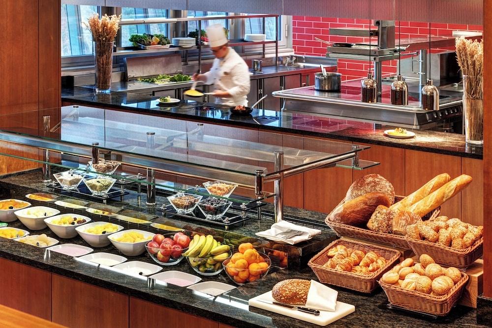 뷔페 아침 식사
