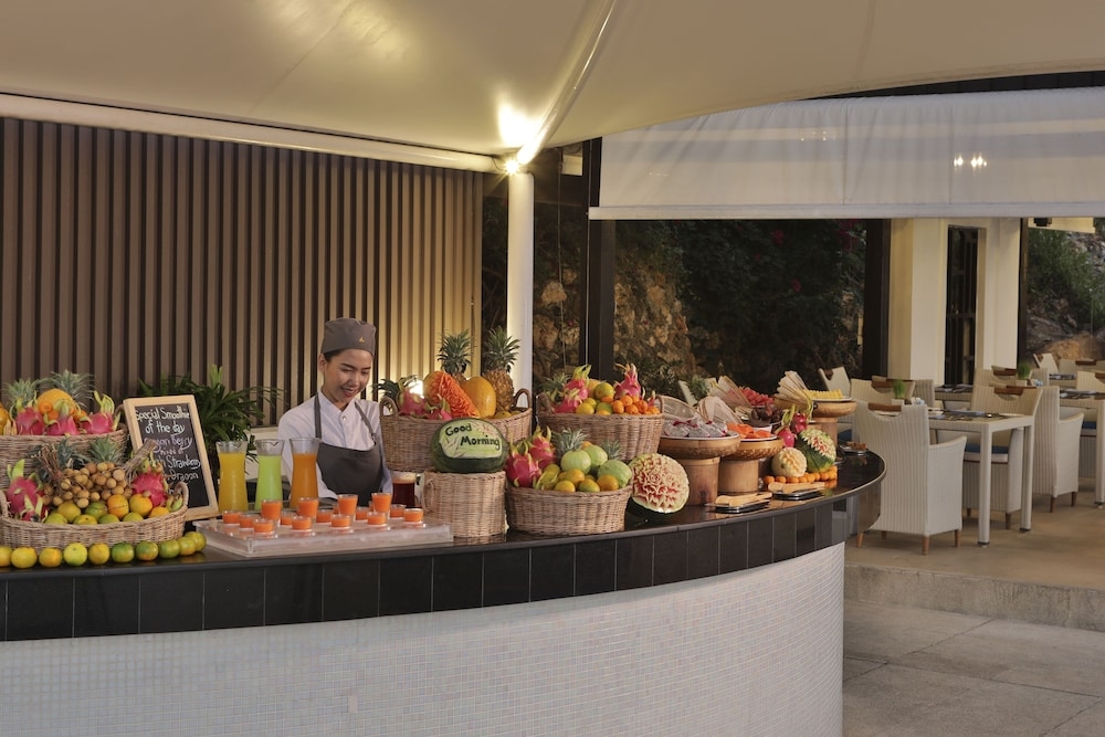 뷔페 아침 식사