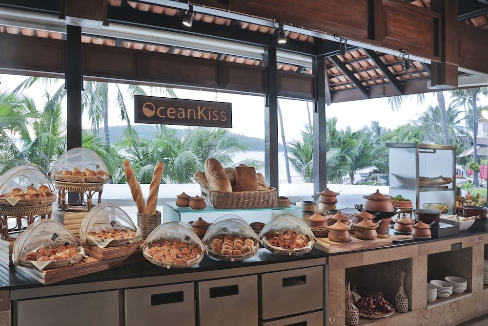 뷔페 아침 식사