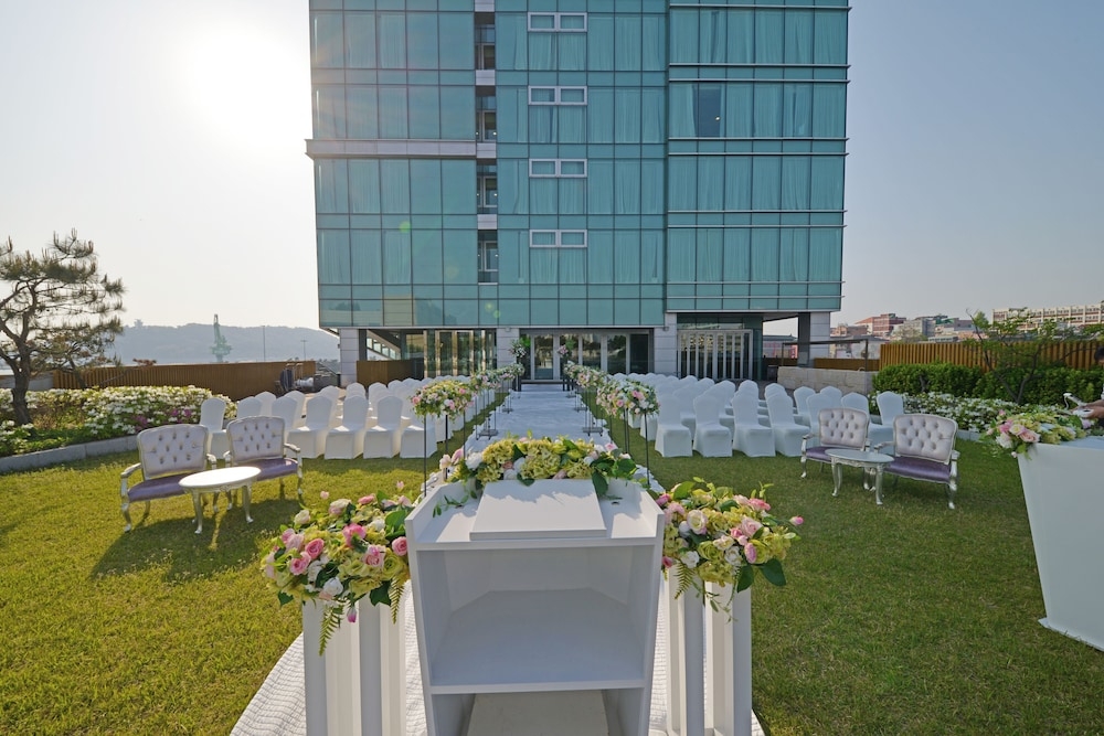 야외 결혼식 공간
