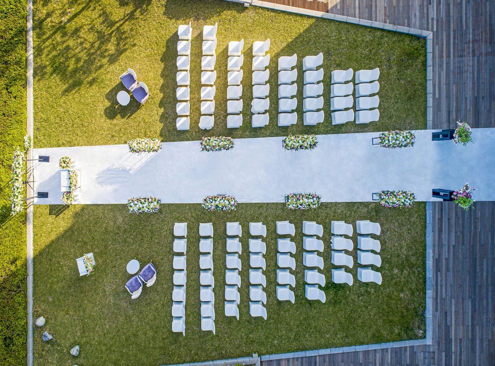 야외 결혼식 공간