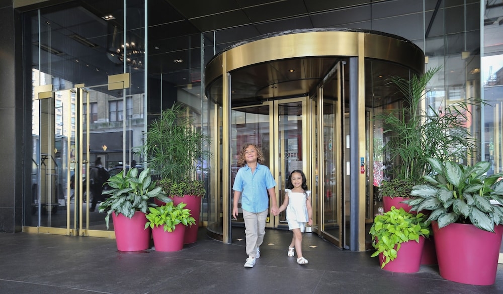 숙박 시설 입구