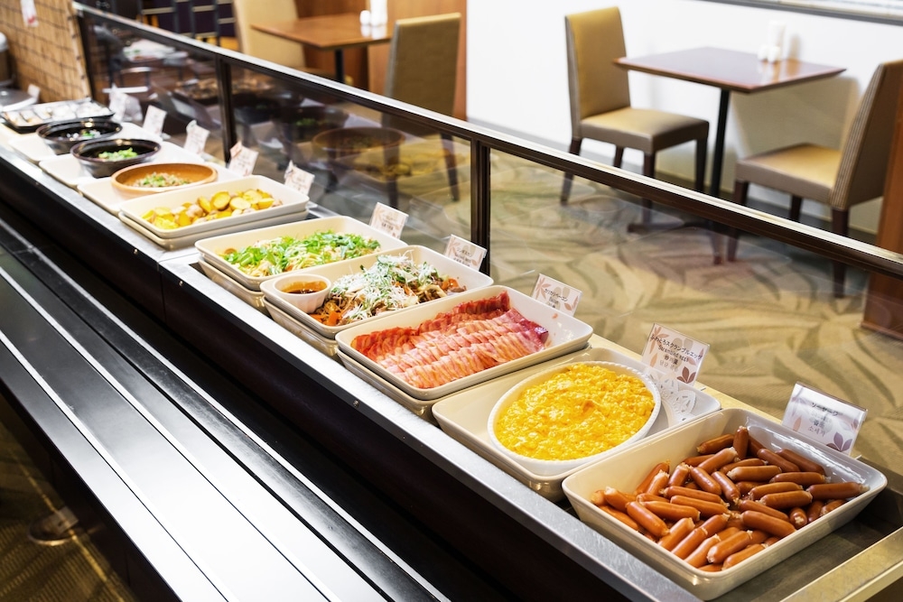 뷔페 아침 식사