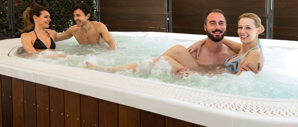 야외 스파 욕조