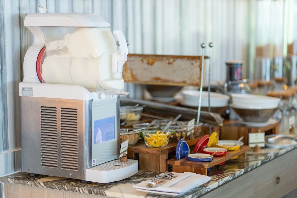 뷔페 아침 식사