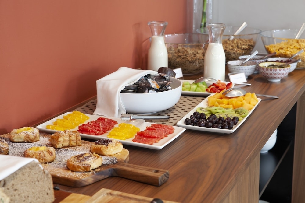 뷔페 아침 식사