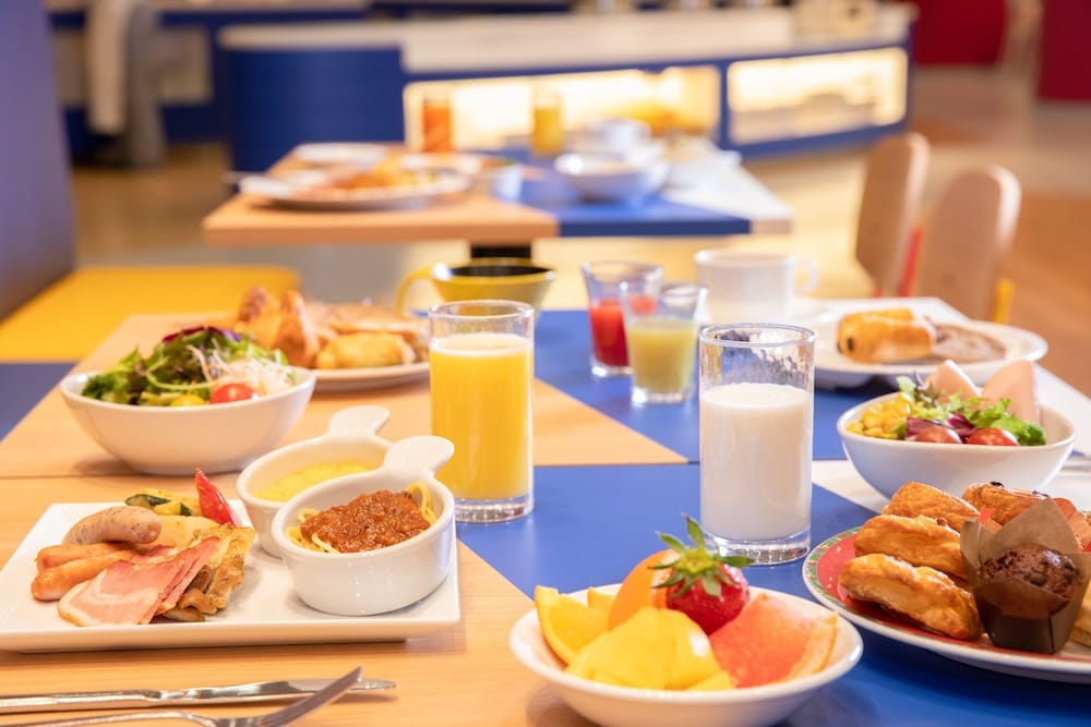 뷔페 아침 식사