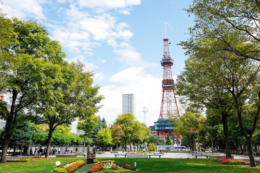 숙박 시설에서 보는 주변 전망