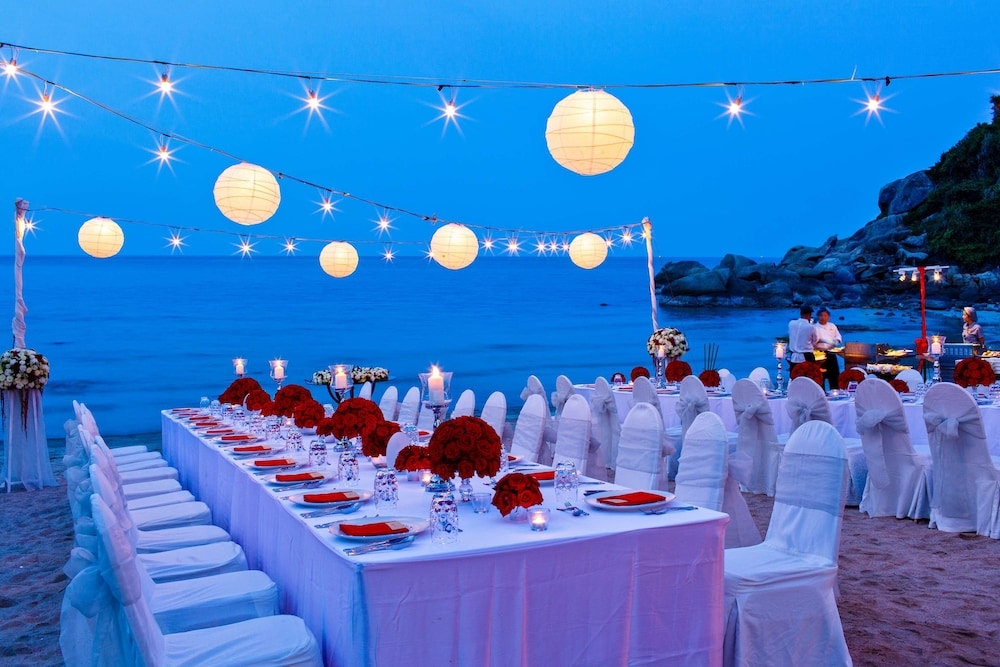 야외 결혼식 공간