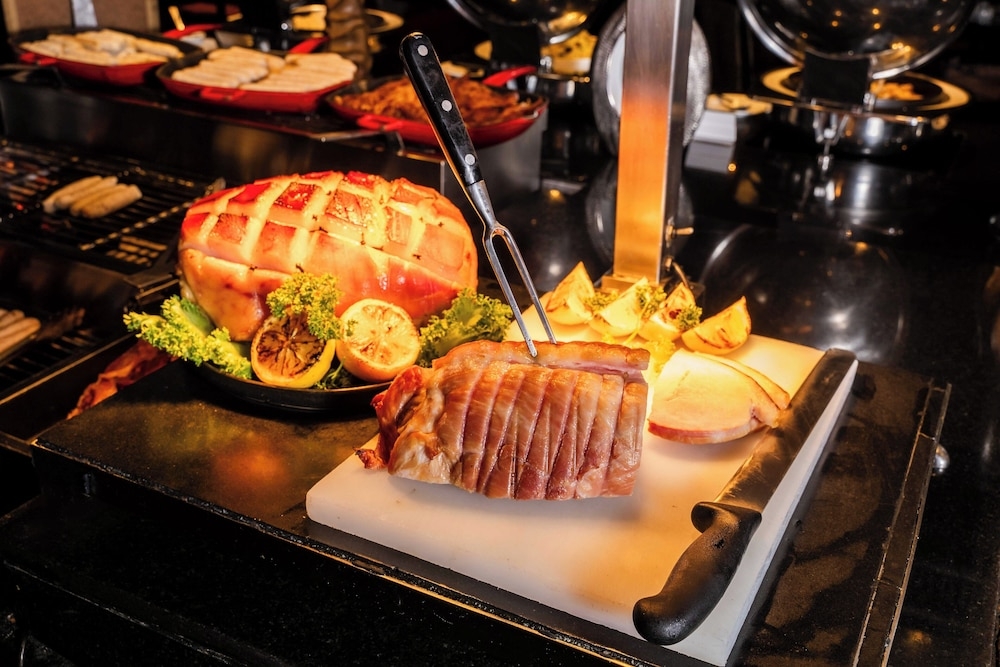 뷔페 아침 식사