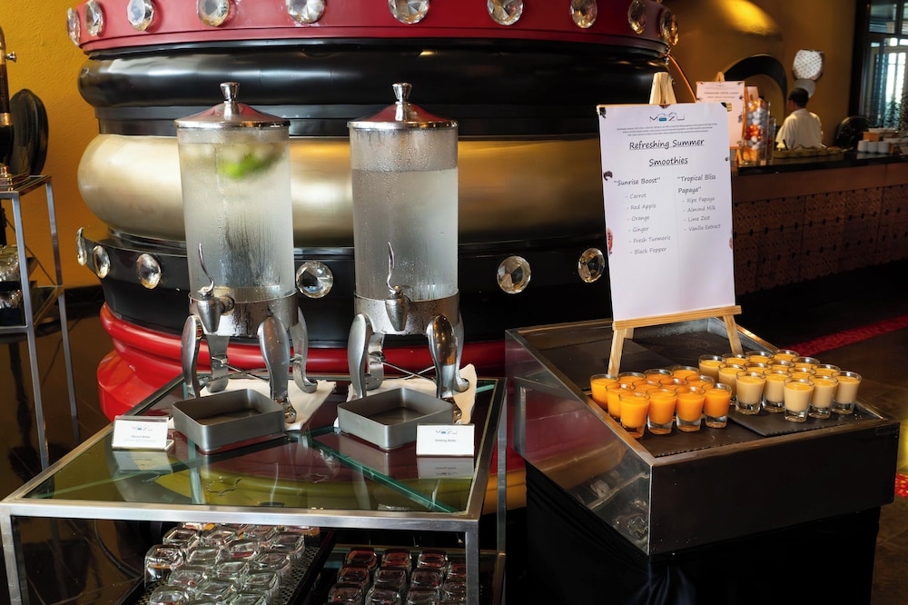 뷔페 아침 식사