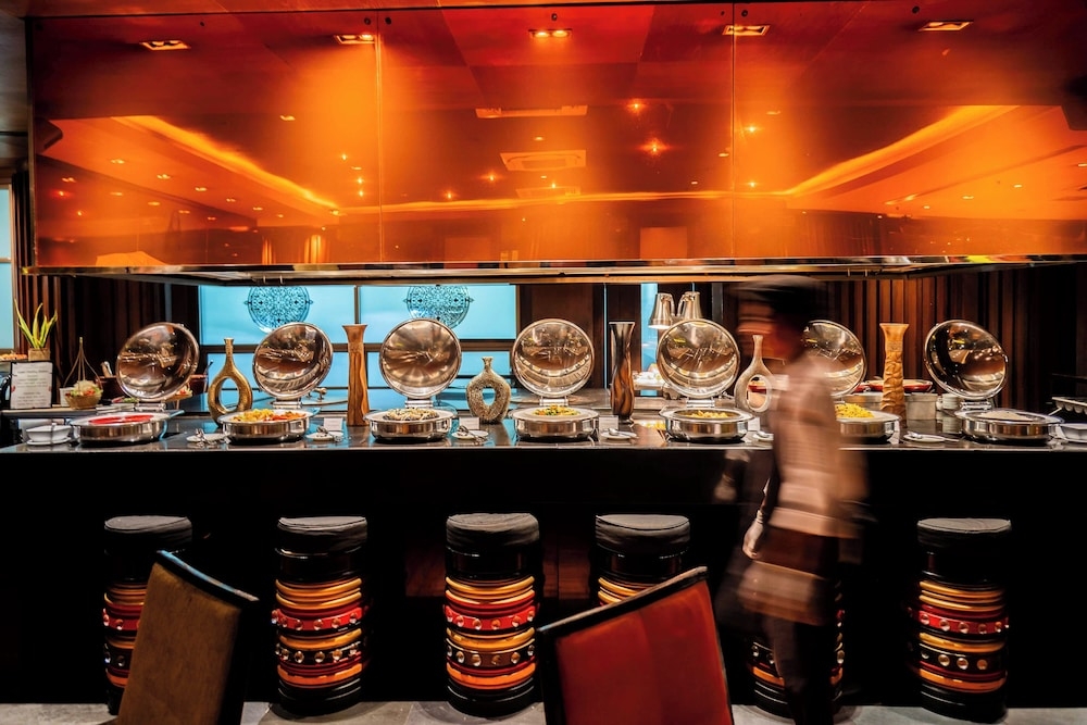 뷔페 아침 식사