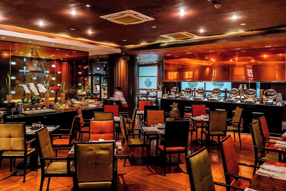 뷔페 아침 식사