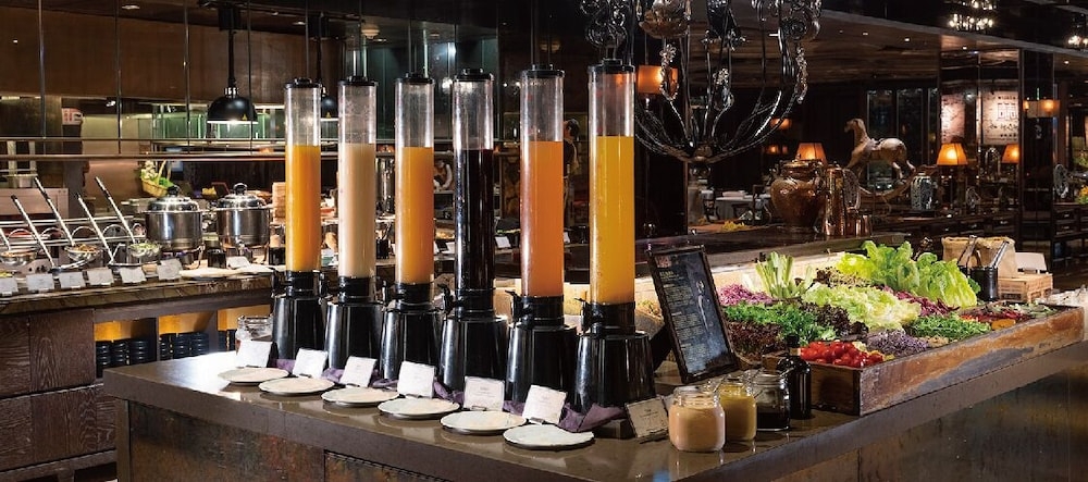 뷔페 아침 식사