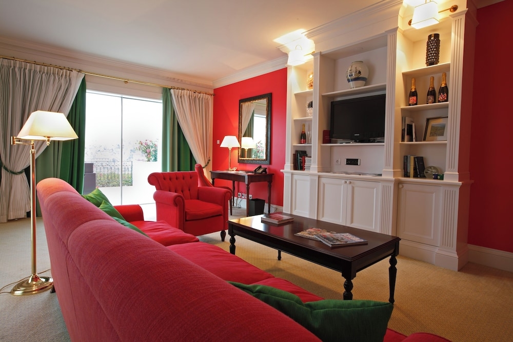 숙박 시설에서 보는 시내 전망