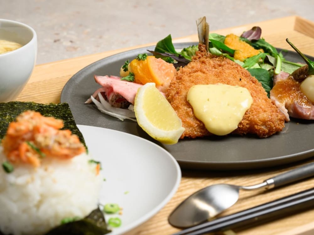 뷔페 아침 식사