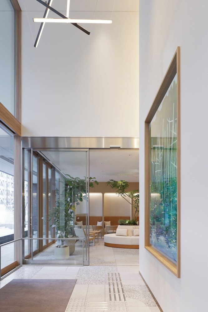 숙박 시설 입구