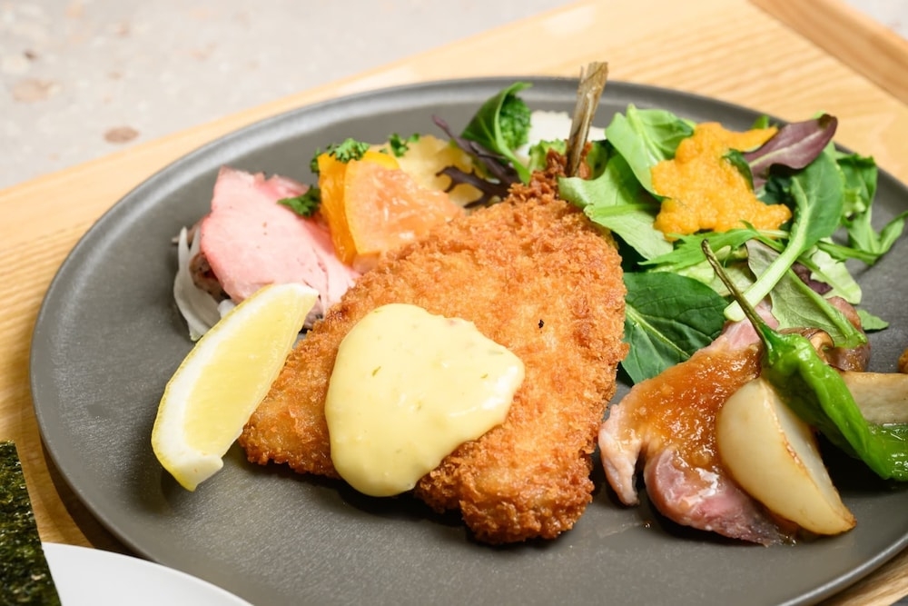 뷔페 아침 식사