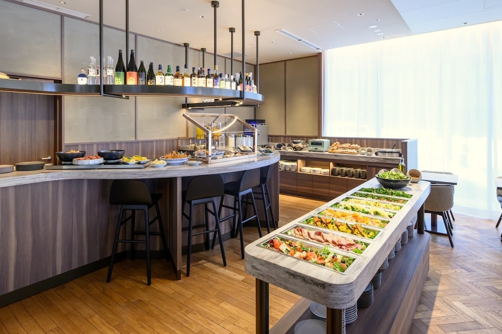 뷔페 아침 식사