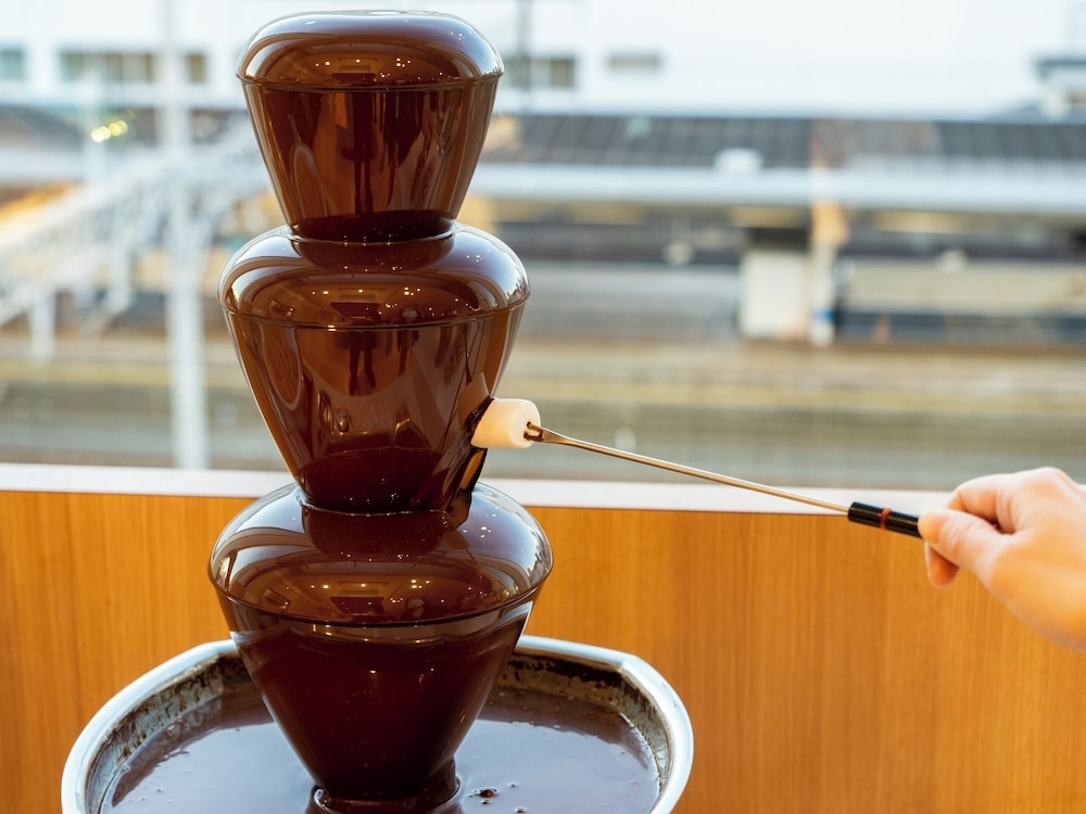 뷔페 아침 식사