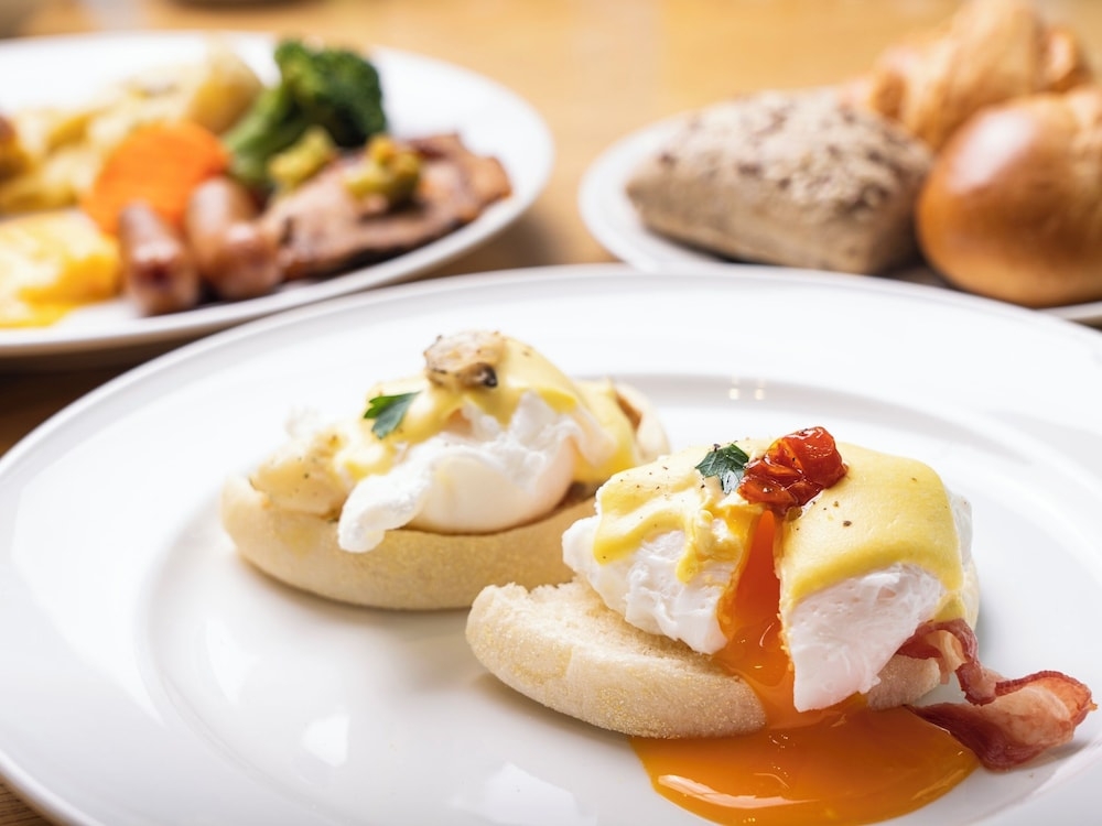 뷔페 아침 식사