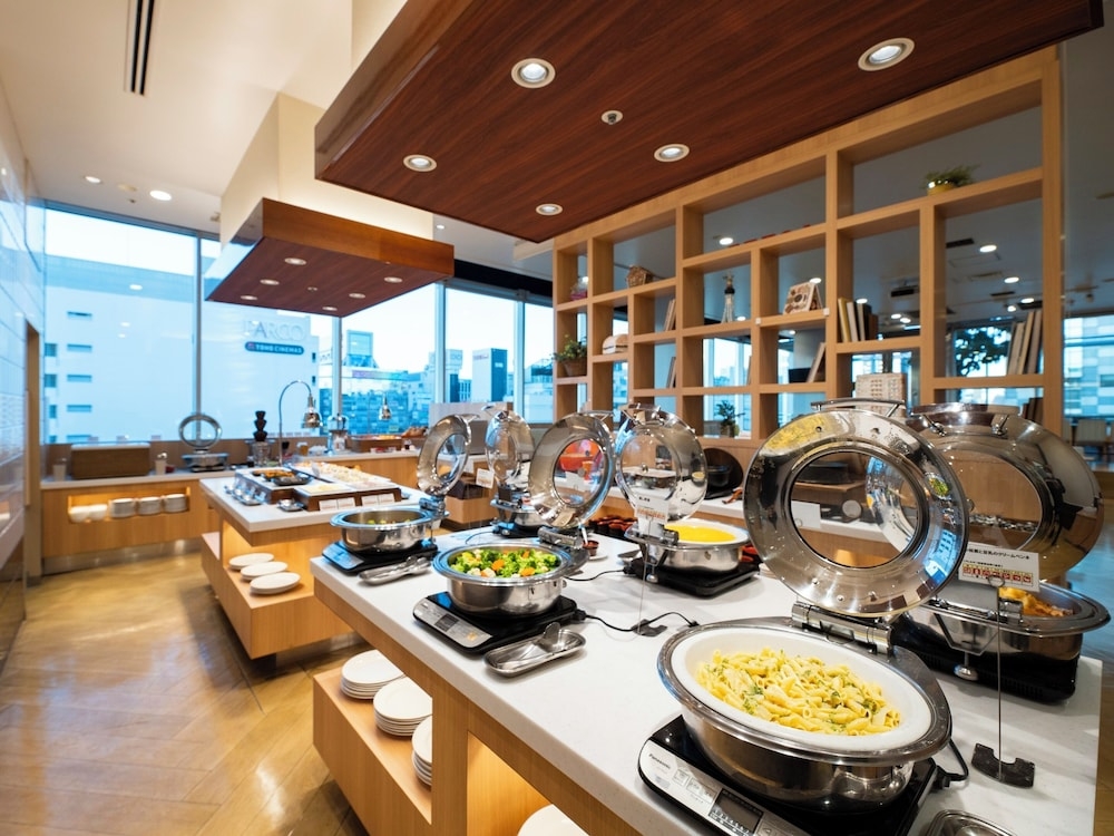 뷔페 아침 식사