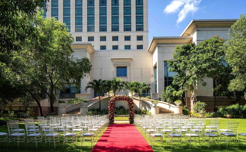 야외 결혼식 공간