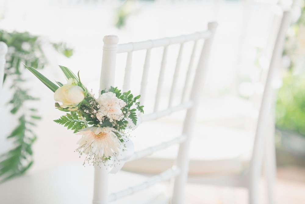 야외 결혼식 공간