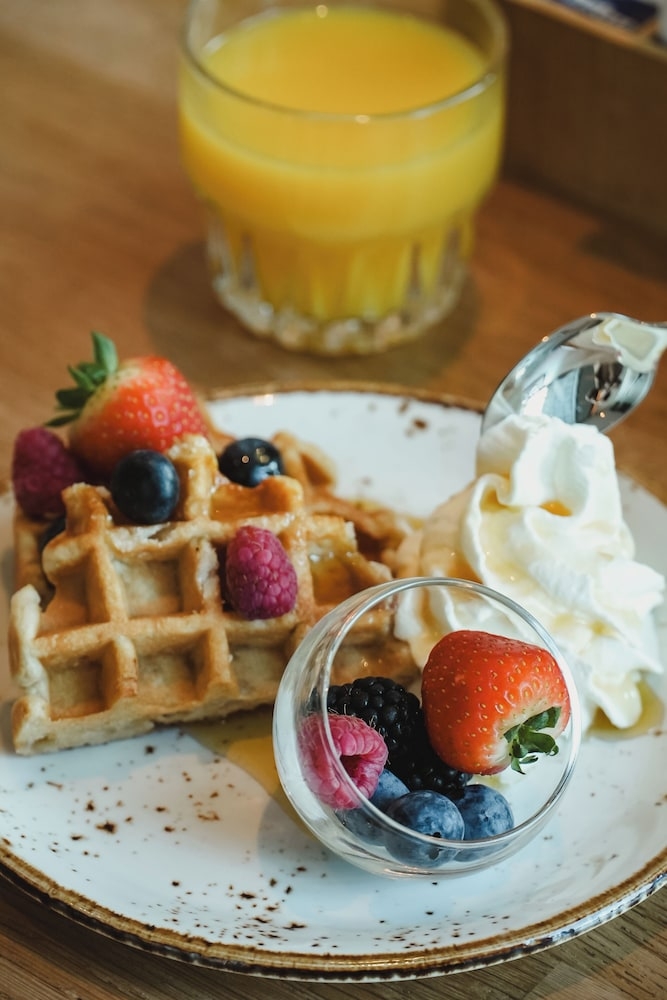 뷔페 아침 식사