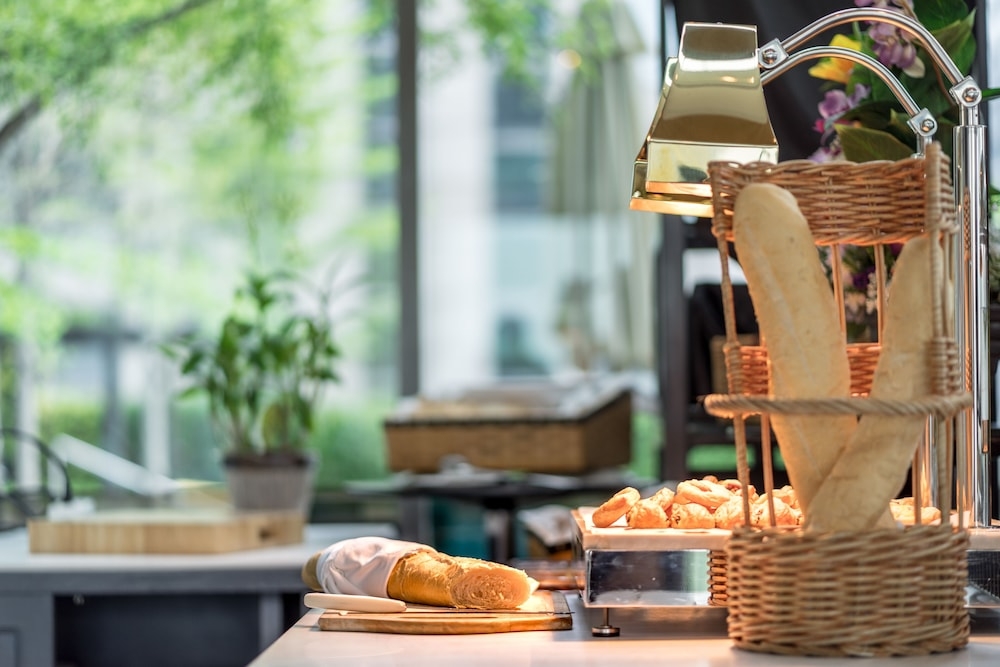 뷔페 아침 식사