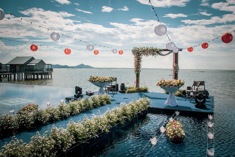 야외 결혼식 공간