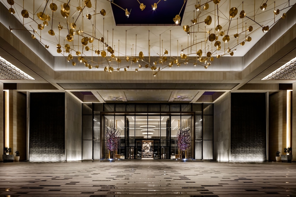 숙박 시설 입구