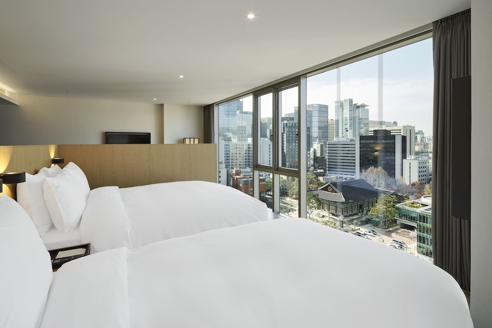 객실에서 보이는 전망