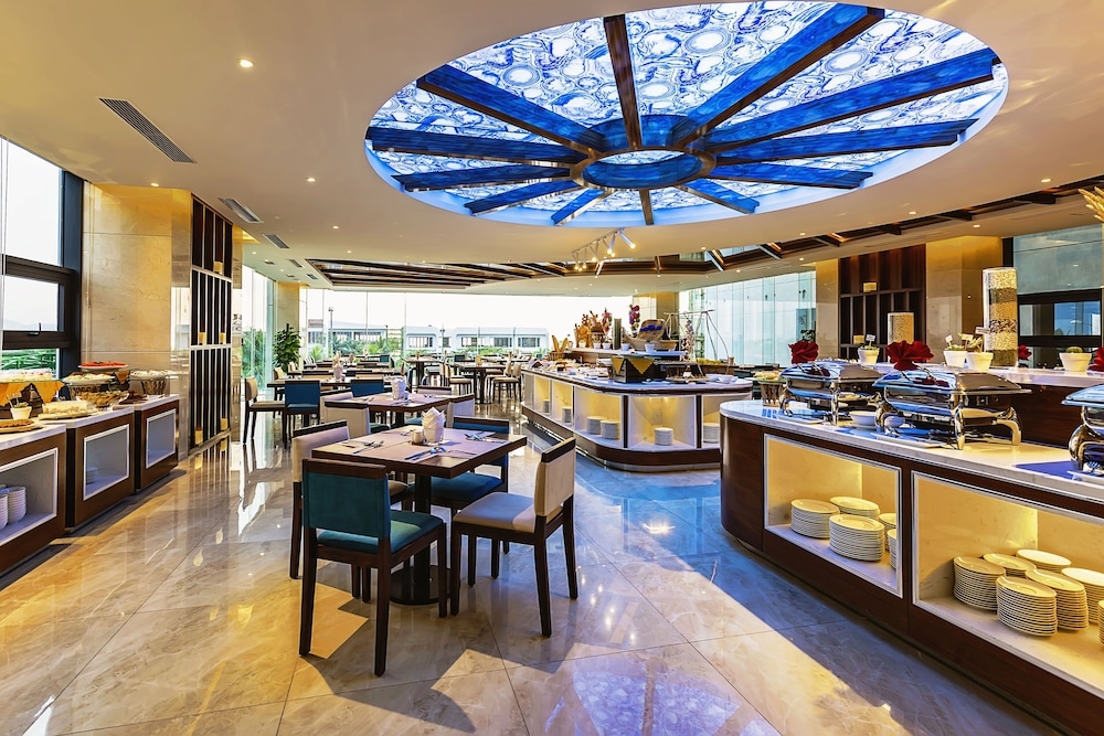 뷔페 아침 식사