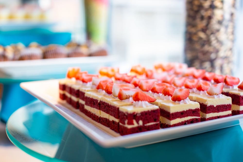 뷔페 아침 식사