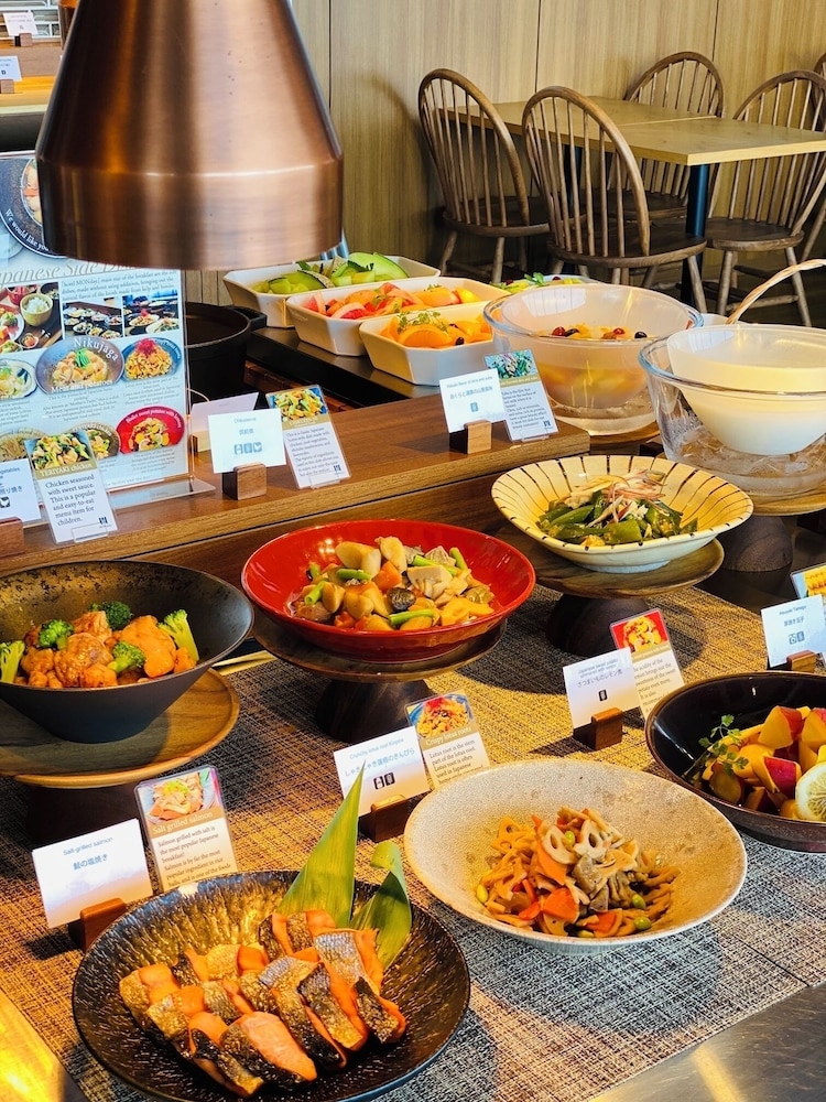 뷔페 아침 식사