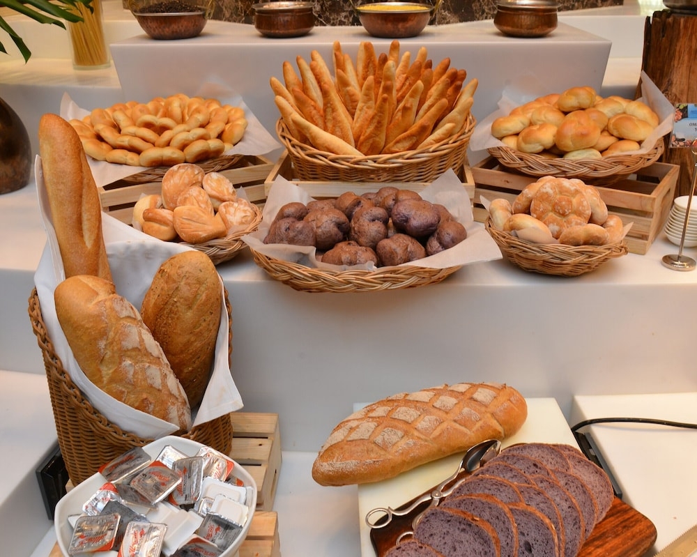 뷔페 아침 식사