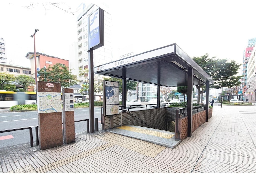 숙박 시설에서 보는 시내 전망