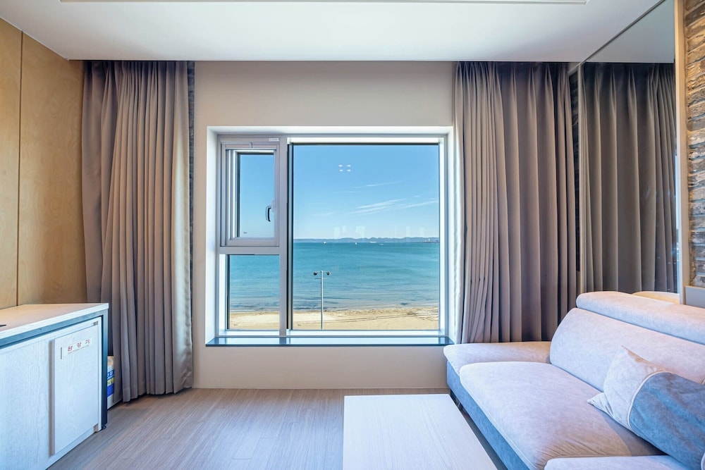 숙박 시설에서 보는 주변 전망