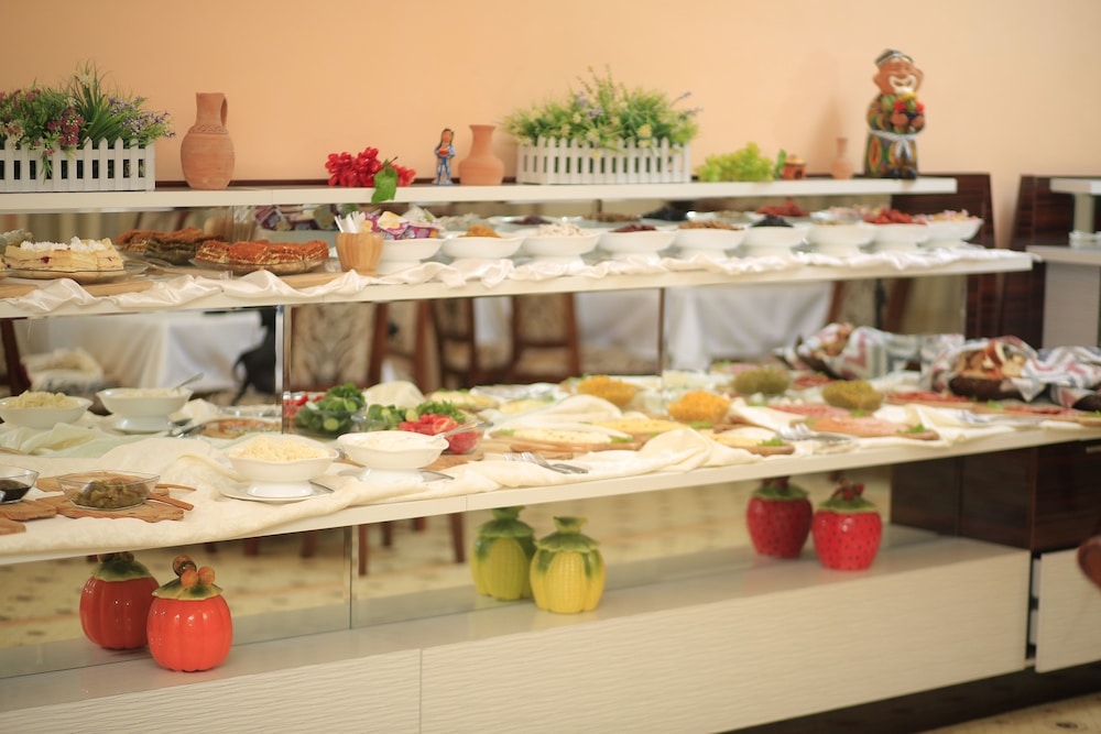 뷔페 아침 식사