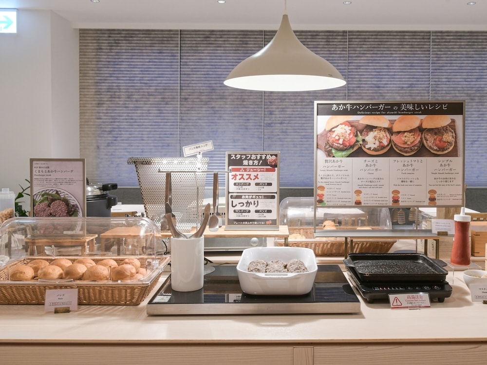 뷔페 아침 식사