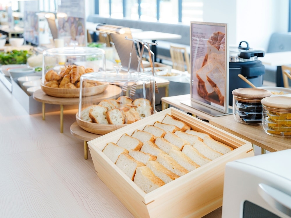 뷔페 아침 식사